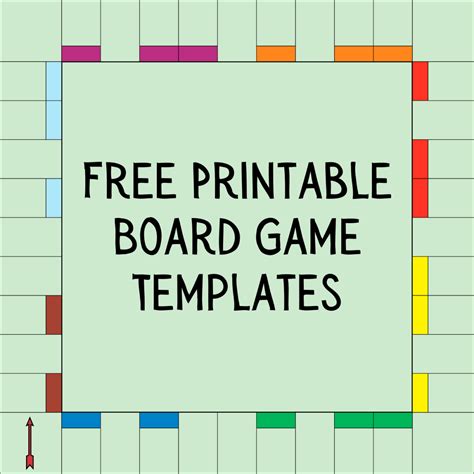 template game board|free printable board game template.